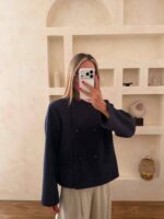 پالتو LIBREA سرمه ای - Image 2