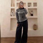 پلیور نروژی طوسی