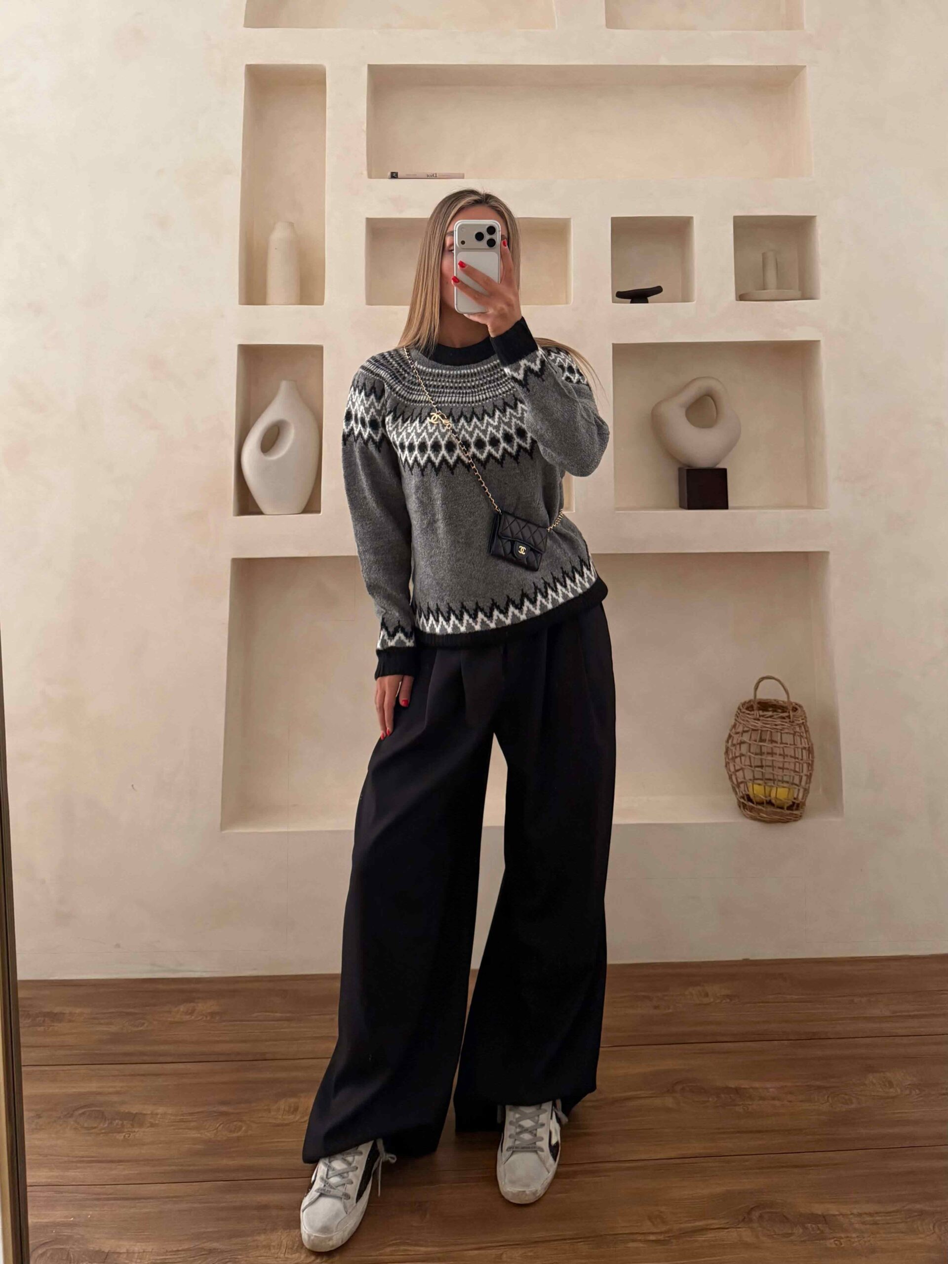 IMG_3466 پلیور نروژی طوسی - Image 1