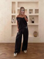 ژیله یقه هفت  مشکی - Image 2