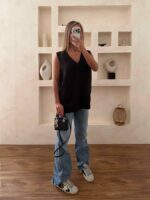 ژیله یقه هفت  مشکی - Image 3