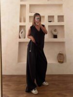 ژیله یقه هفت  مشکی