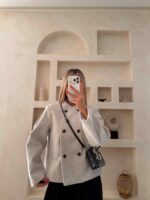 پالتو LIBREA استخوانی - Image 3