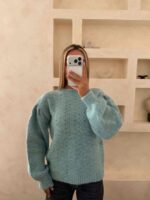 پلیور آبی عروسکی