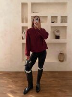 پالتو LIBREA زرشکی