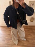 پالتو LIBREA سرمه ای - Image 3