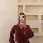 کاردیگن  زمردی آجری givingz