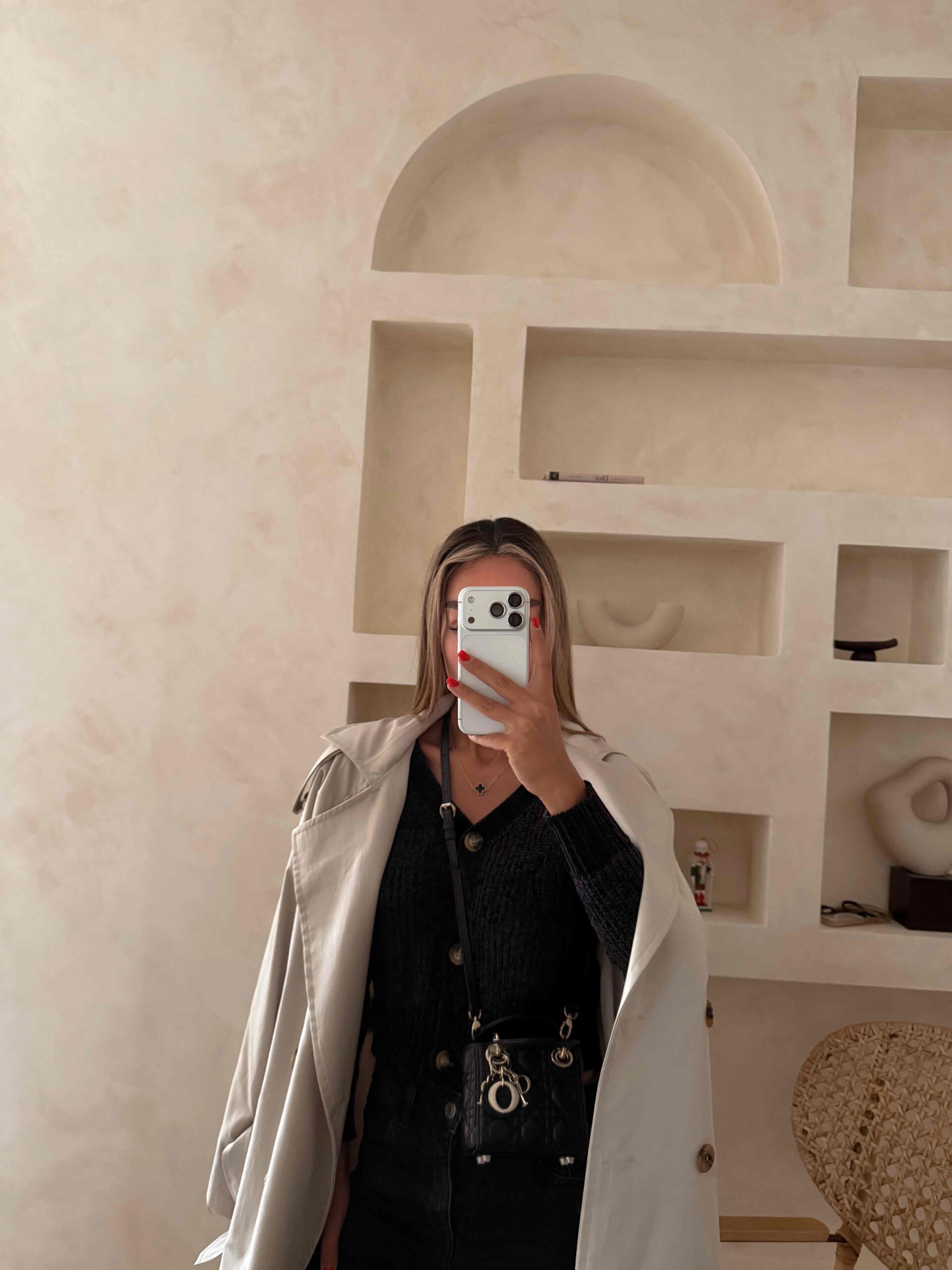 IMG_3869 کاردیگن مشکی ZARA نخ مخملی - Image 1