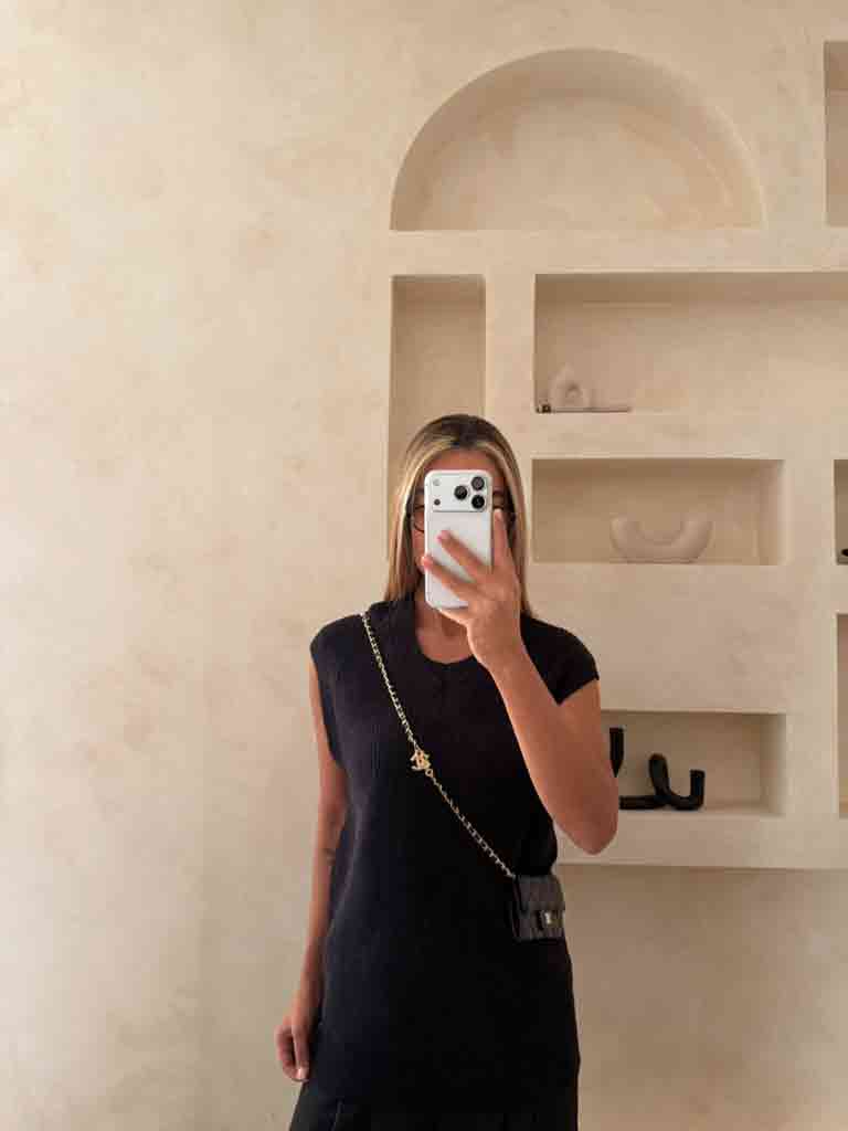 Tezza-4542 ژیله بافت brave soul مشکی - Image 1