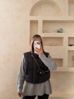 پافر کراپ مشکی