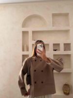 پالتو LIBREA نسکافه ای - Image 2