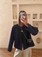 پالتو LIBREA سرمه ای - Image 4