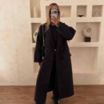 پالتو بلند کلاسیک مشکی