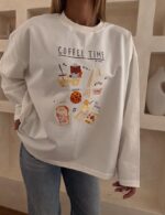 تیشرت  آستین بلند COFFEE TIME
