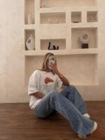 تیشرت  آستین کوتاه کروسان - Image 2