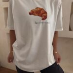 تیشرت  آستین کوتاه کروسان