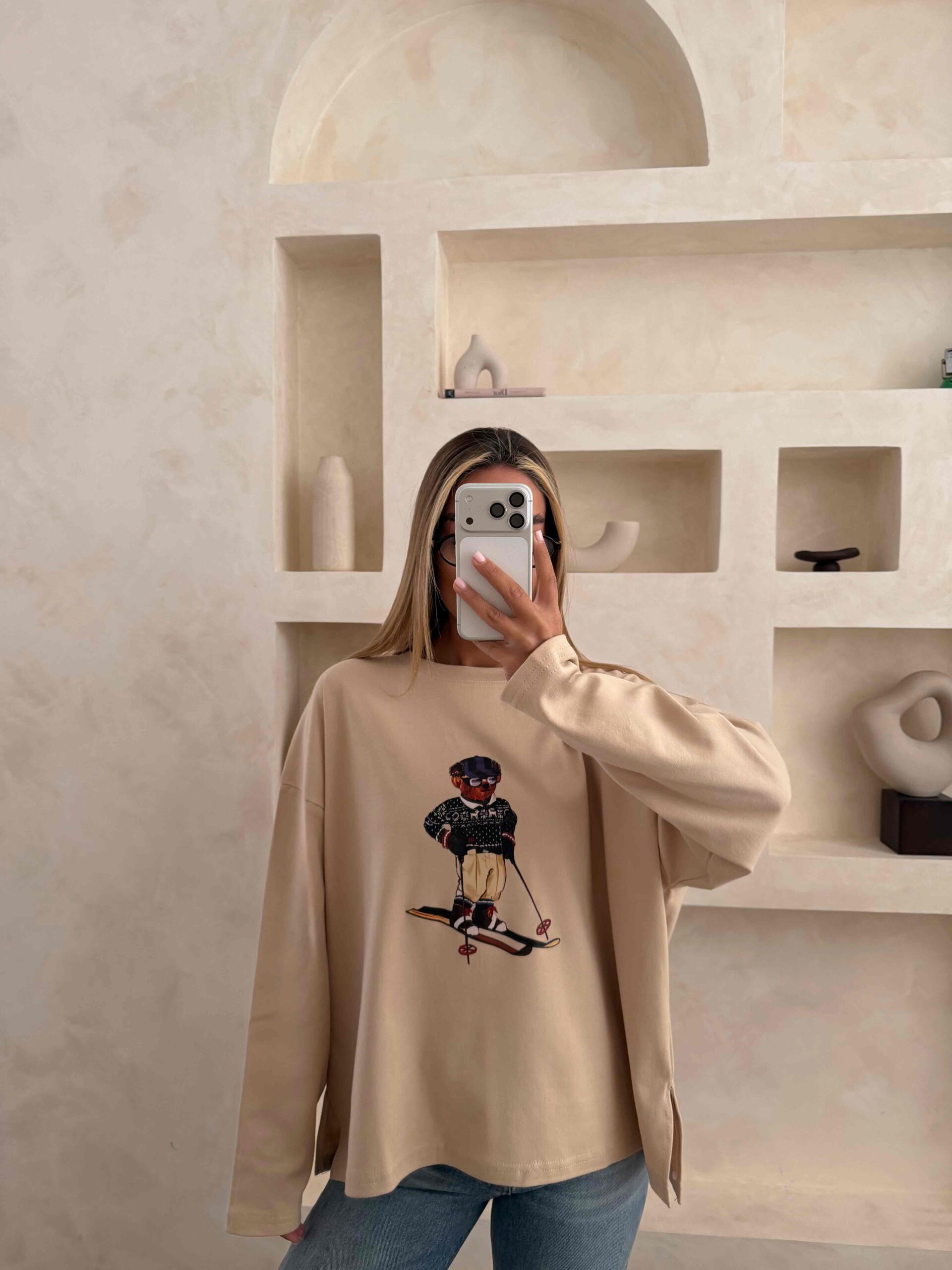 7 تیشرت آستین بلند تدی 4 - Image 1