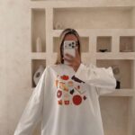 تیشرت  آستین بلند طرح پاییزه4