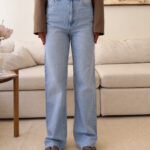 KIABI | High-Waist Straight-Leg Jeans