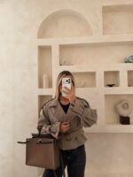 ترنچ کت کراپ ماشی