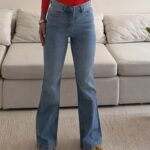شلوار جین Flared Jeans برند  GRAB – رنگ آبی روشن