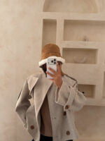 کلاه جیر دور خز