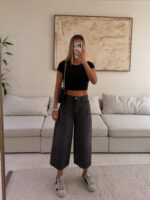ZARA | Cropped Relaxed Straight