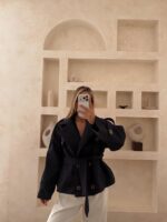 پالتو مادام سرمه ایی - Image 4