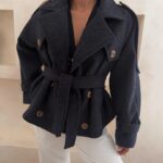 پالتو مادام سرمه ایی