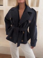 پالتو مادام سرمه ایی