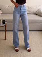 KIABI | High-Waist Straight-Leg Jeans - Image 2