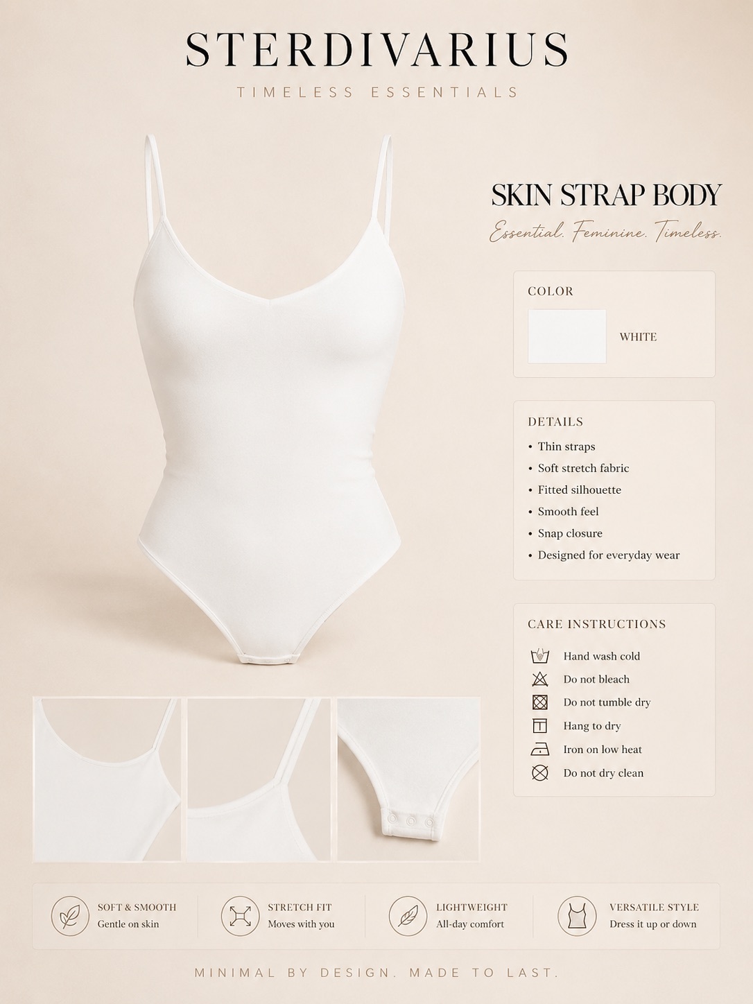 gy Sterdivarius-Skin Strap Body - Image 1
