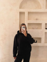 ست هودی و شلوار مشکی - Image 2