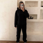 ست هودی و شلوار مشکی