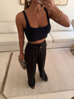 نیم تنه مشکی TRANOVA - Image 3