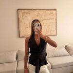 تاپ کلاسیک ZARA مشکی