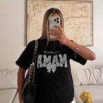 تیشرت Eleven مدل طرح MAMA Bow Care