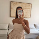 تاپ دکلته ZARA کرم