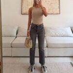 شلوار جین استریت راسته ZARA