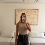 ZARA | Charcoal Denim Hot Shorts