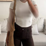 River Island |Slim fit tee | white
