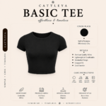 River Island - Slim fit tee| Black