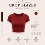 River Island |Slim fit tee | Rust