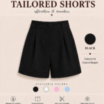 CATTLEYA | Bermuda Short| Night Black