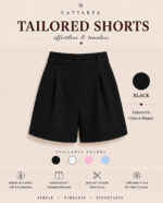 CATTLEYA | Bermuda Short| Night Black
