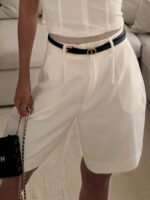 CATTLEYA | Bermuda Short l Off-White - Image 3