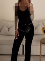 Sterdivarius-Skin Strap Body-black