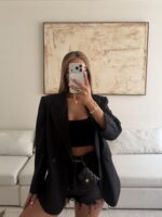 CATTLEYA Blazer | Black Nocturne - Image 10