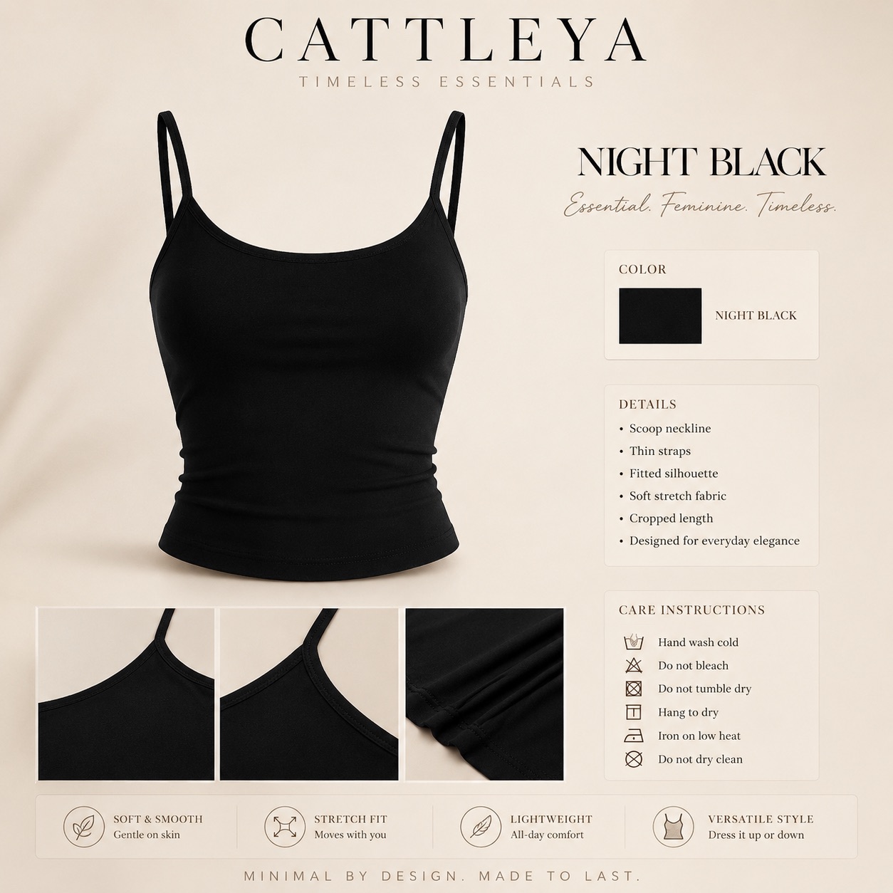 Night Black River Island | Night Black - Image 1