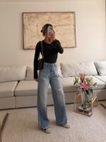 Pull&Bear | Baggy Denim | Sky Drift - Image 2